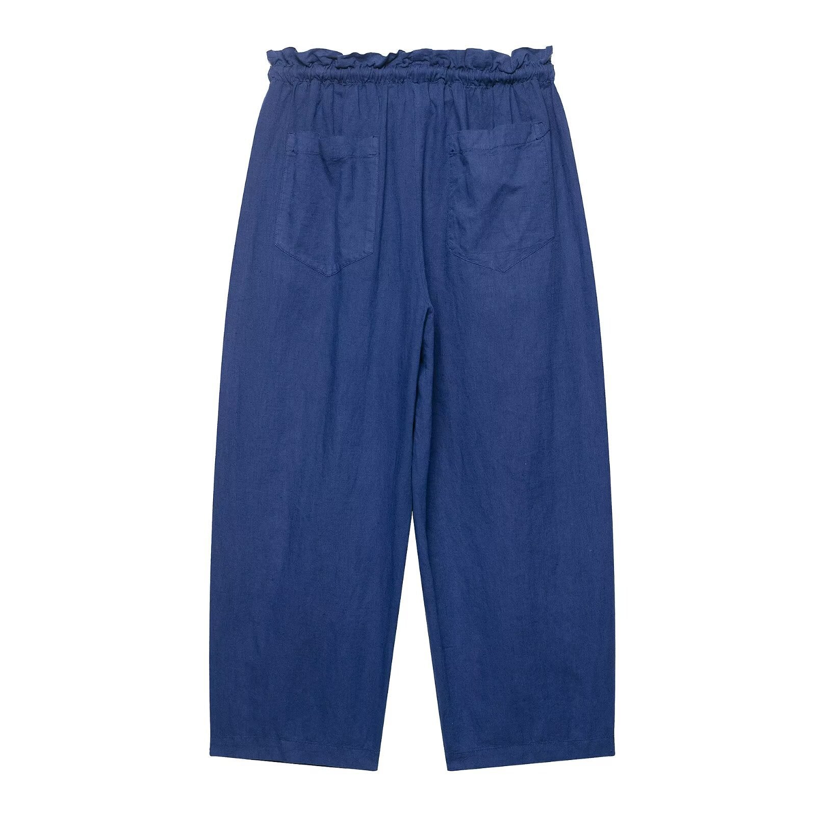 Linen blend shirt+pants set