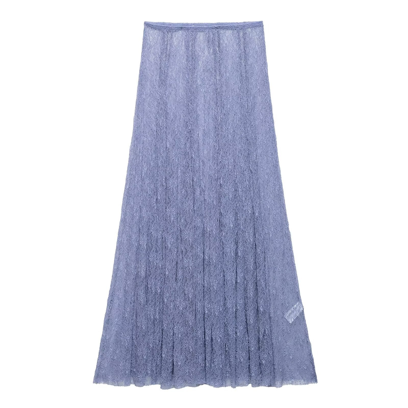 Lace camisole top+lace long skirt set for women