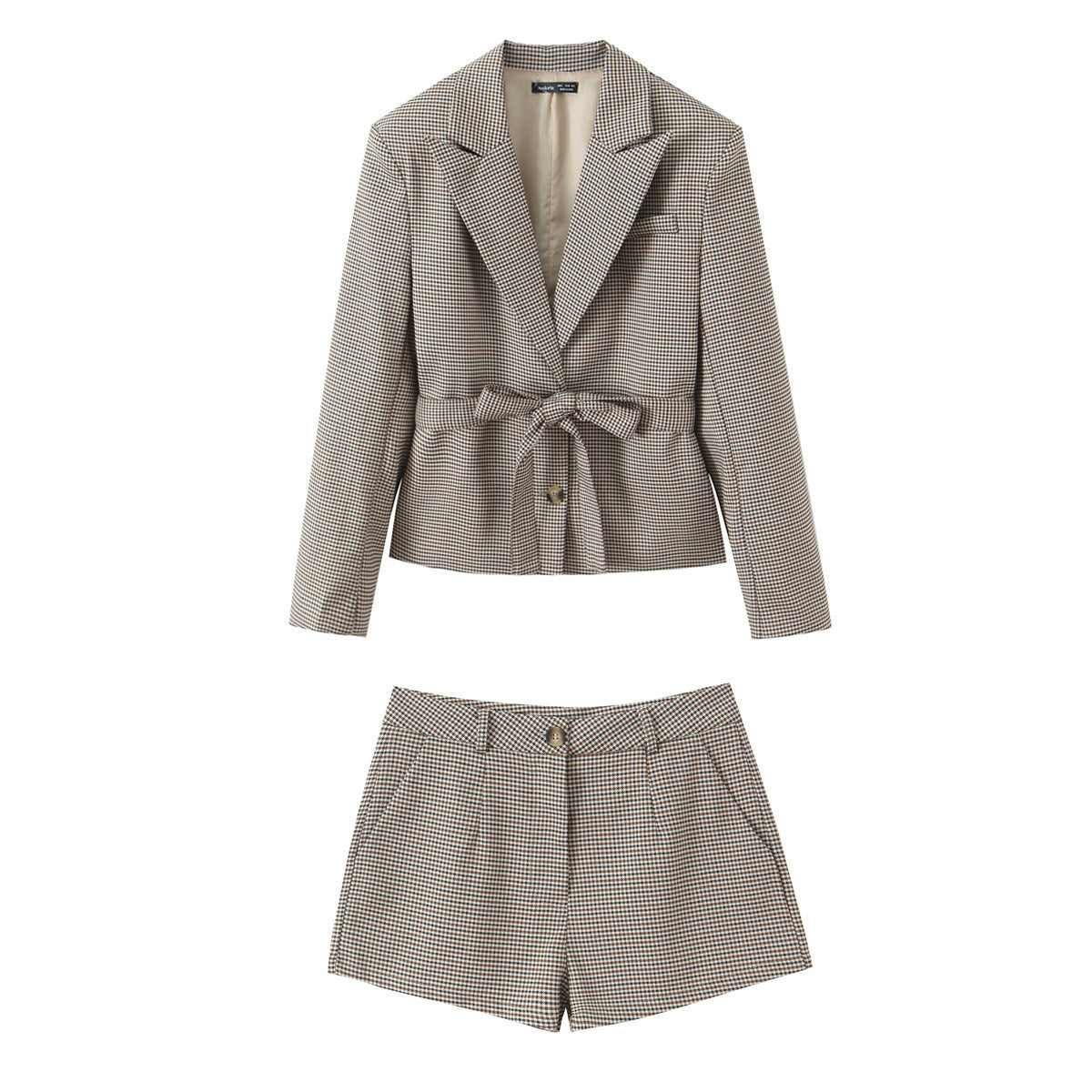 Suit jacket+short suit women's clothing