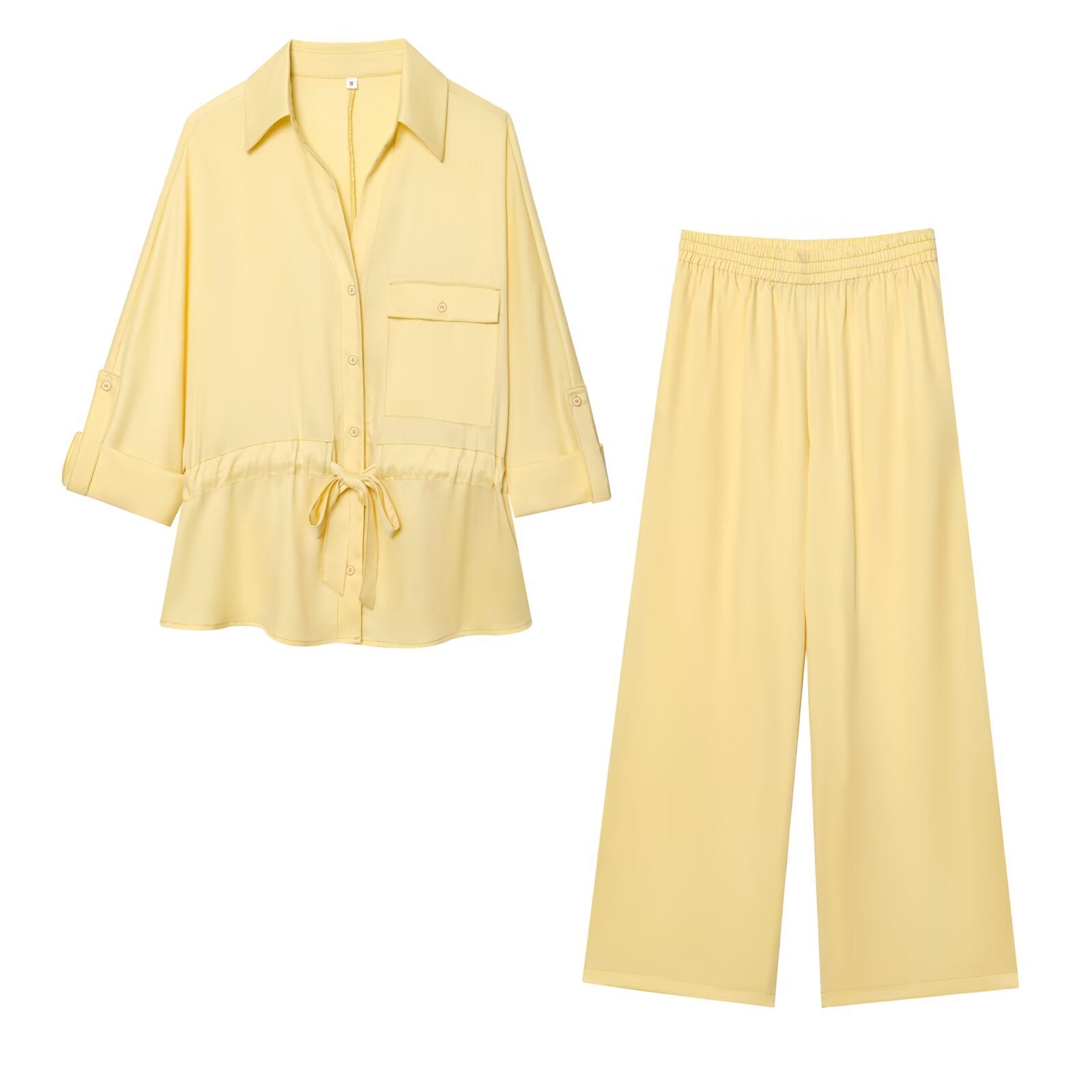 Long sleeved shirt+pants set