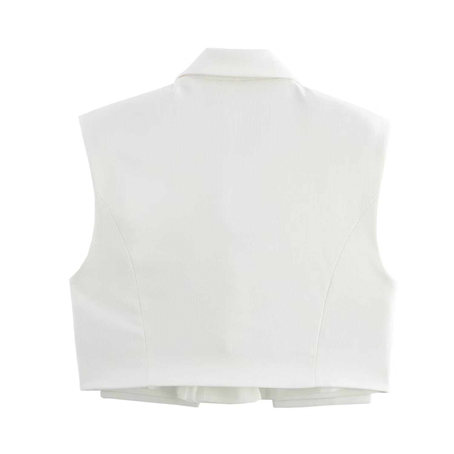 Summer casual short vest+wide leg pants set for women