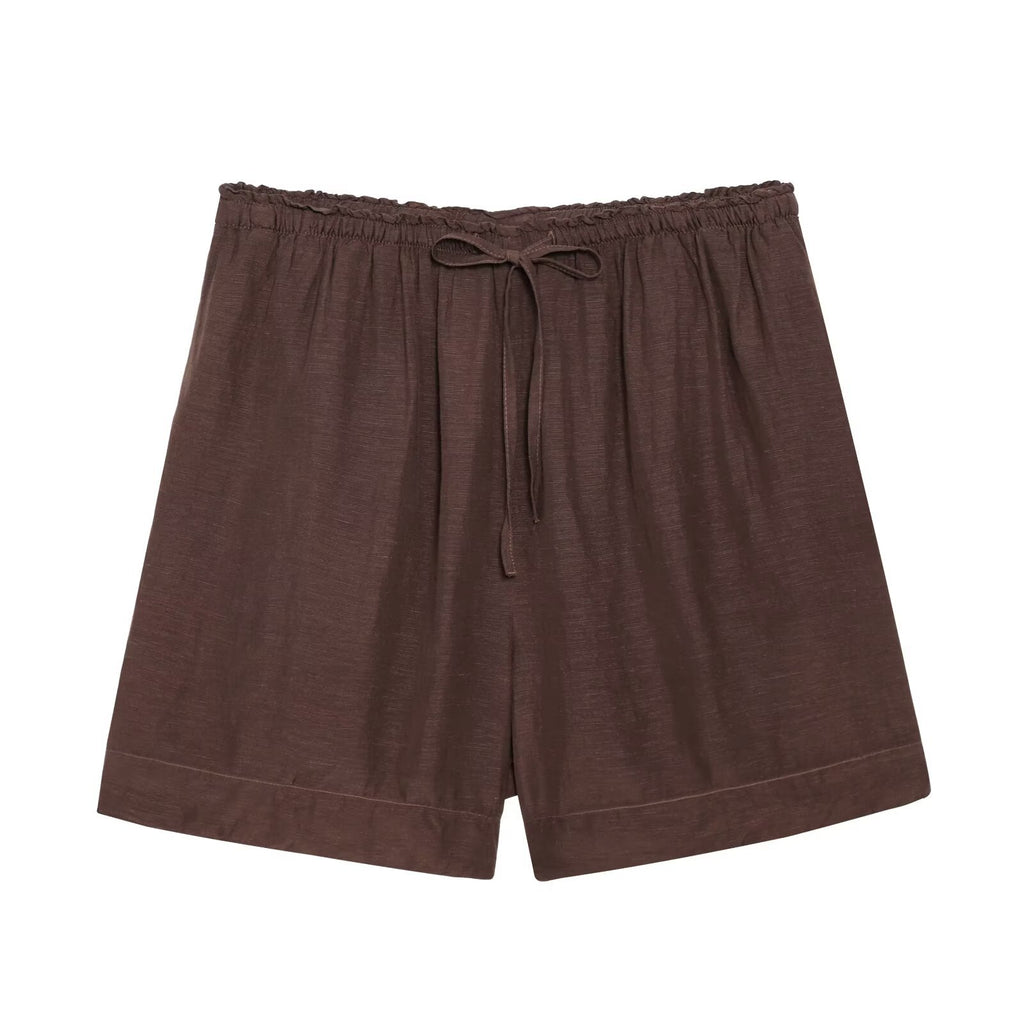 Off shoulder top+shorts set