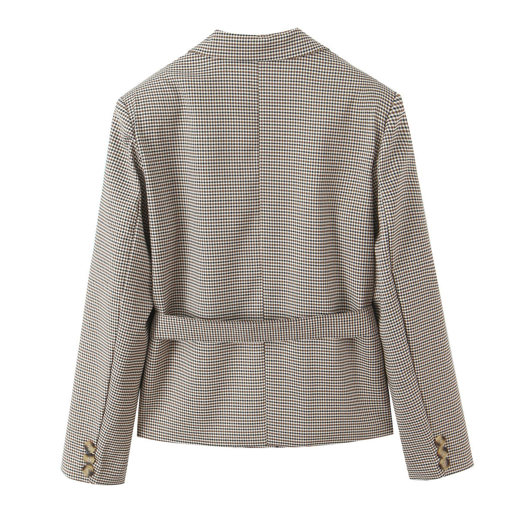 Suit jacket+short suit women's clothing