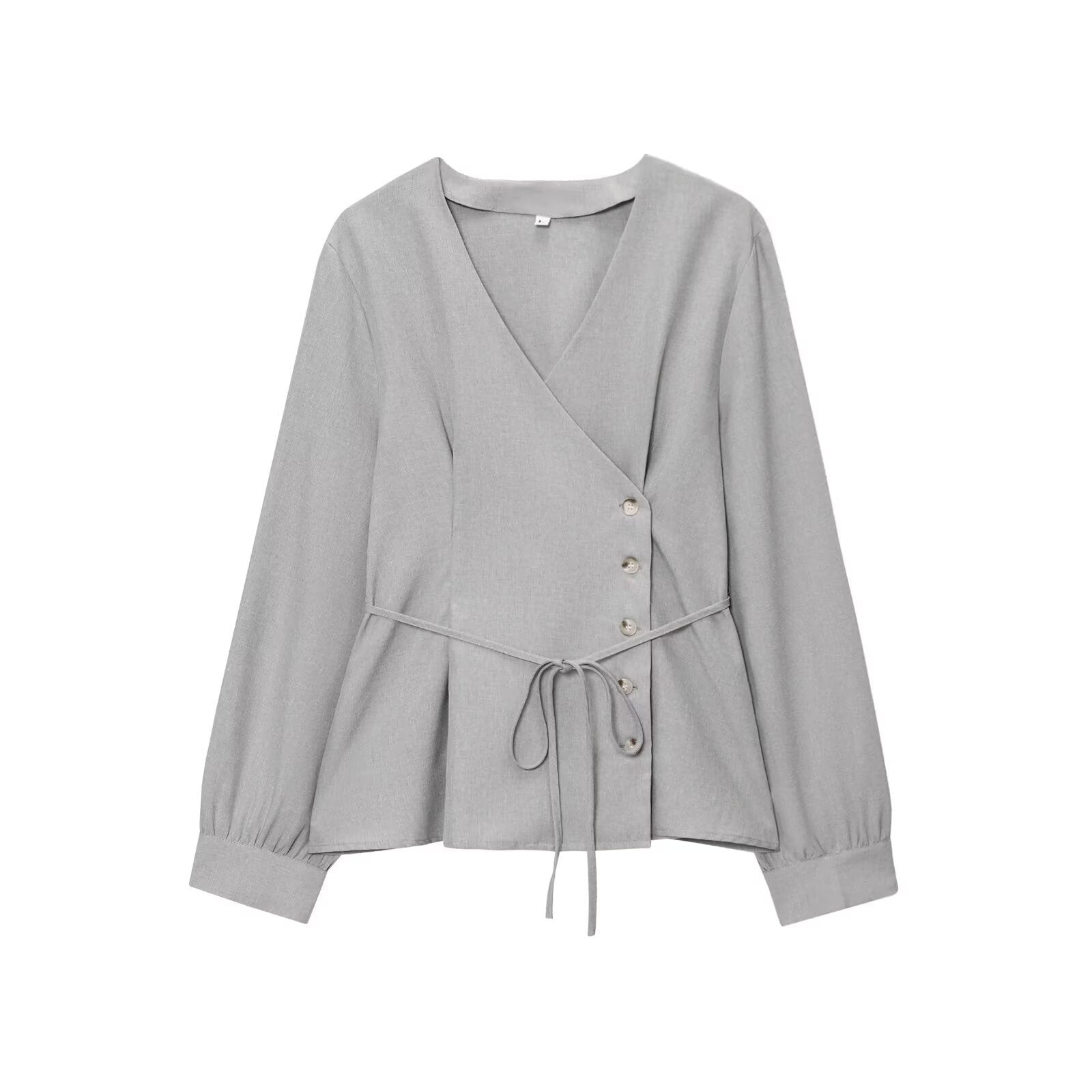 Irregular Top + Casual Long Pants Set for Women