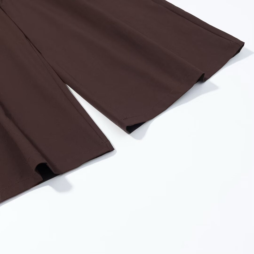 Style New Women's Fashionable Loose Trousers with Belt