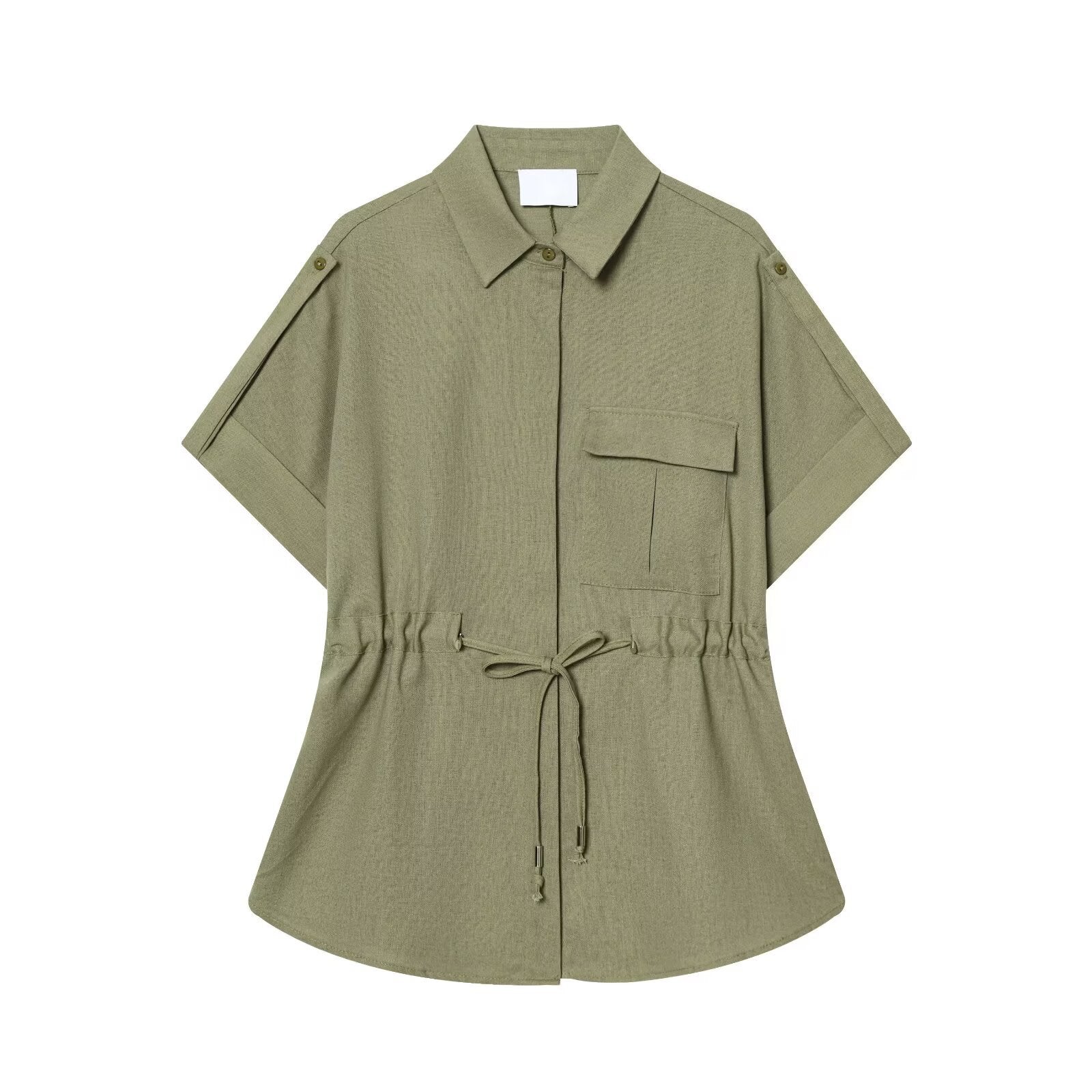 Casual top+casual straight leg pants set