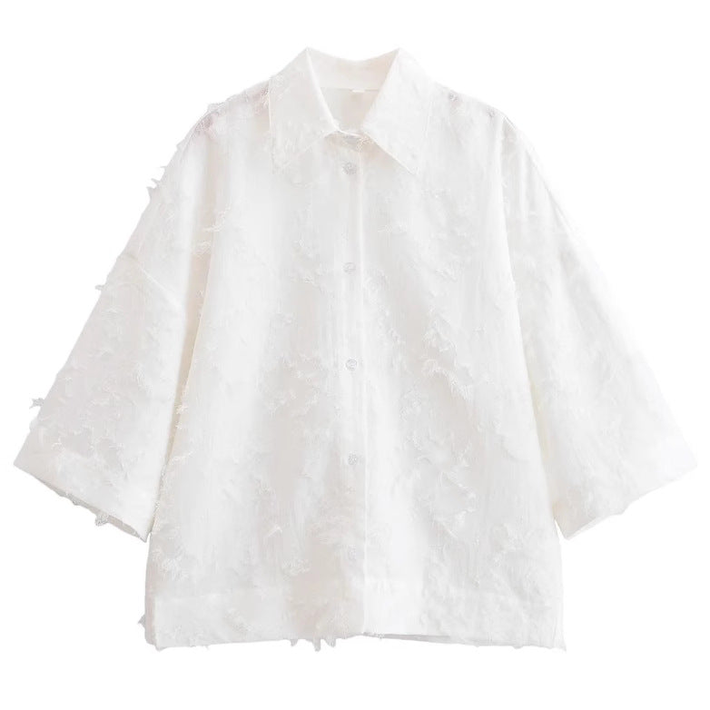 Skirt Set for Women Casual Wear Long Sleeve Flowing Design Two-Piece Outfit