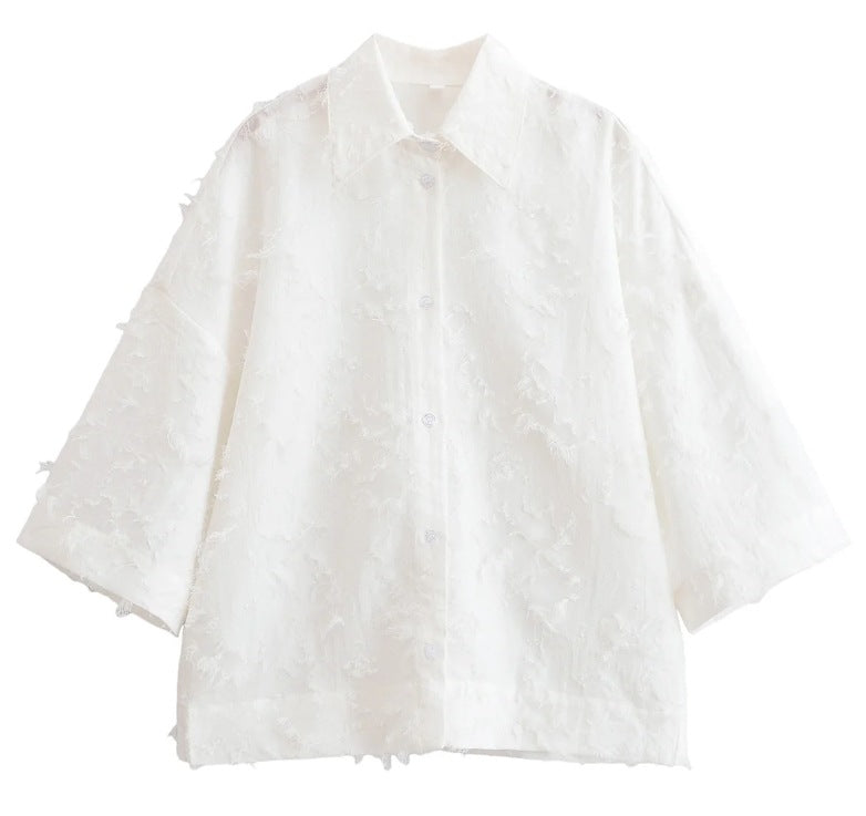 Skirt Set for Women Casual Wear Long Sleeve Flowing Design Two-Piece Outfit