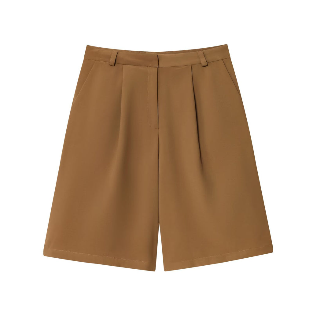 Belt and short sleeved suit style jacket+pants set